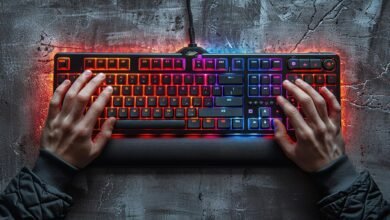 teclado asus tuf gaming k3 peru