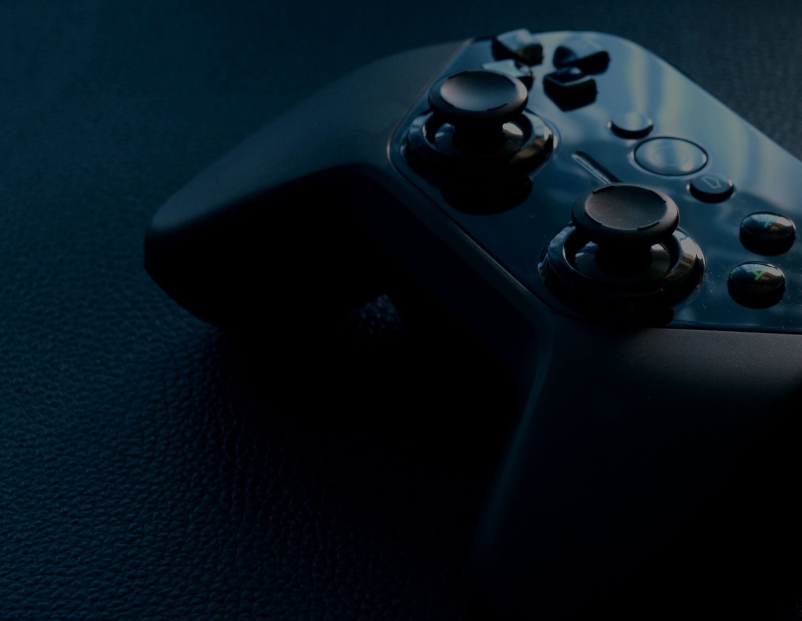Gaming monitor with smooth motion blur effect showing fast movement